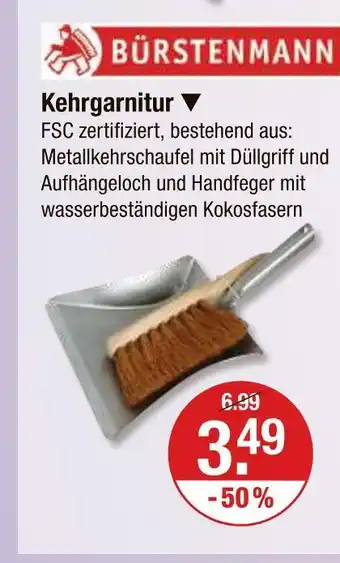 V Markt Bürstenmann kehrgarnitur Angebot