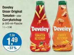 V Markt Develey unser original tomatenketchup Angebot