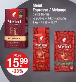 V Markt Julius meinl bio melange Angebot