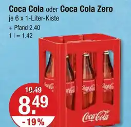 V Markt Coca cola coca cola Angebot