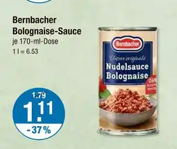 V Markt Bernbacher bolognaise-sauce Angebot