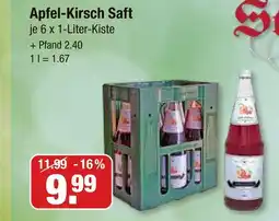 V Markt Apfel-kirsch saft Angebot