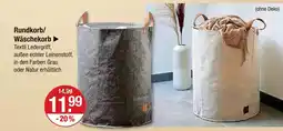 V Markt Rundkorb/wäschekorb Angebot