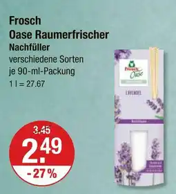 V Markt Frosch oase raumerfrischer nachfüller Angebot