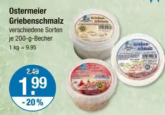 V Markt Ostermeier griebenschmalz Angebot