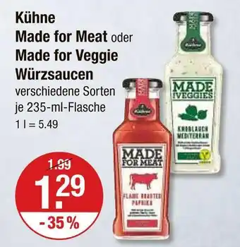 V Markt Kühne made for meat Angebot