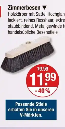 V Markt Zimmerbesen Angebot