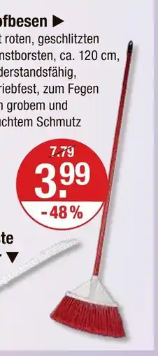 V Markt Straßenbesen Angebot