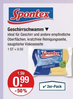 V Markt Spontex geschirrschwamm Angebot