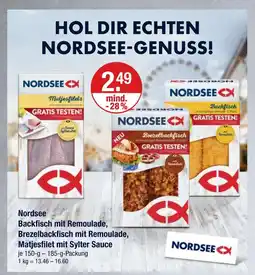 V Markt Nordsee matjesfilets mit sylter sauce Angebot