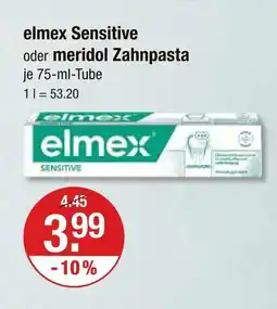 V Markt Elmex sensitive Angebot