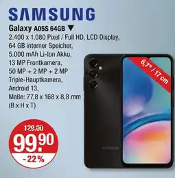V Markt Samsung galaxy a05s 64gb Angebot