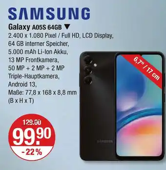 V Markt Samsung galaxy a05s 64gb Angebot