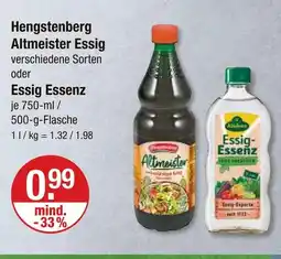 V Markt Hengstenberg altmeister essig Angebot