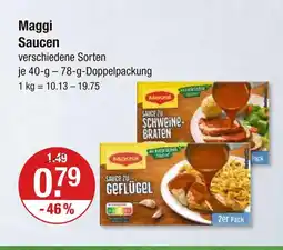 V Markt Maggi sauce zu schweinebraten Angebot