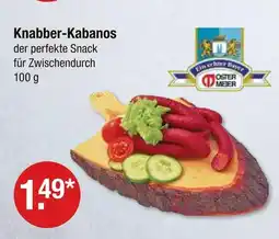 V Markt Ostermeier knabber-kabanos Angebot