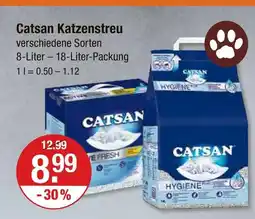 V Markt Catsan katzenstreu hygiene Angebot