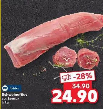 Kaufland Ibérico schweinefilet Angebot