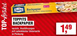 Handelshof Toppits backpapier Angebot