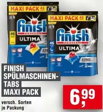 Handelshof Finish spülmaschinen tabs maxi pack Angebot