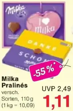 Jawoll Milka Pralinés Angebot