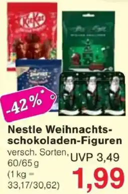 Jawoll Nestle Weihnachts- schokoladen-Figuren Angebot