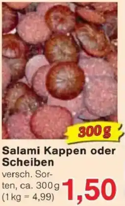 Jawoll Salami Kappen oder Scheiben Angebot