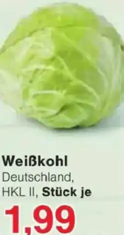 Jawoll Weißkohl Angebot