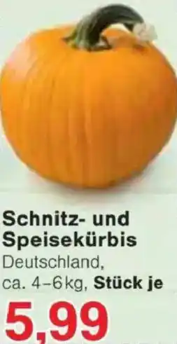 Jawoll Schnitz- und Speisekürbis Angebot