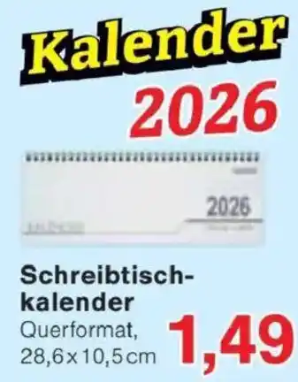 Jawoll Schreibtisch- kalender Angebot