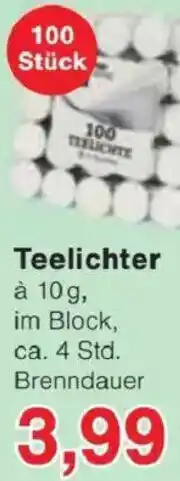 Jawoll Teelichter Angebot