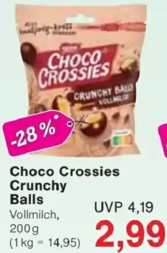 Jawoll Choco Crossies Crunchy Balls Angebot