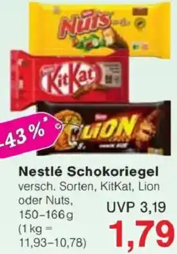 Jawoll Nestlé Schokoriegel Angebot