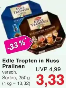 Jawoll Edle Tropfen in Nuss Pralinen Angebot