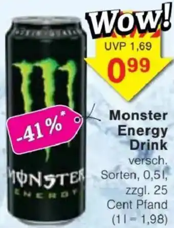 Jawoll Monster Energy Drink Angebot