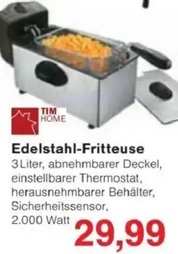Jawoll TIM HOME Edelstahl-Fritteuse Angebot
