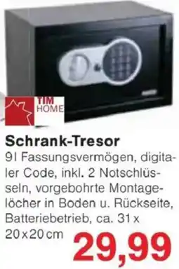 Jawoll TIM HOME Schrank-Tresor Angebot
