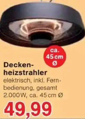 Jawoll Deckenheizstrahler Angebot