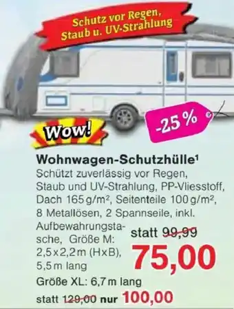 Wohnwagen-Schutzhülle