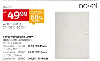 XXXLutz Novel webteppich lucy ca. 133 x 190 cm Angebot