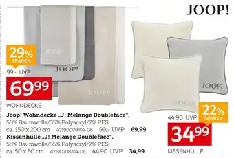XXXLutz Joop! wohndecke j! melange doubleface Angebot