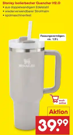 Netto Marken-Discount Stanley isolierbecher quencher h2.o Angebot