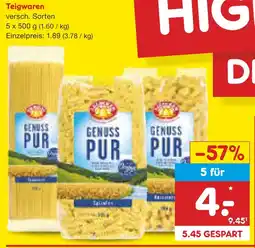 Netto Marken-Discount Teigwaren Angebot