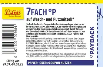Netto Marken-Discount Payback 7fach °p Angebot