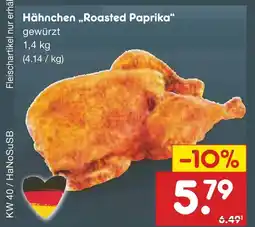 Netto Marken-Discount Hähnchen „roasted paprika“ Angebot