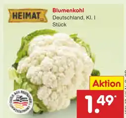 Netto Marken-Discount Heimat blumenkohl Angebot