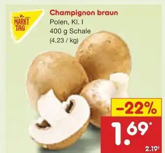 Netto Marken-Discount Markttag champignon braun Angebot