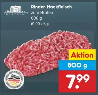 Netto Marken-Discount Gut ponholz rinder-hackfleisch Angebot