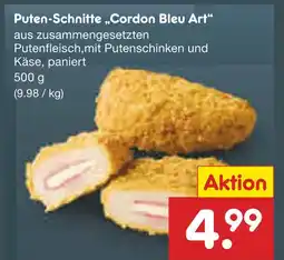 Netto Marken-Discount Puten-schnitte „cordon bleu art“ Angebot
