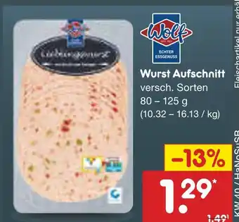 Netto Marken-Discount Wolf wurst aufschnitt Angebot